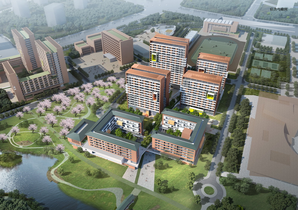 華南理工大學廣州國際校區一期宿舍樓